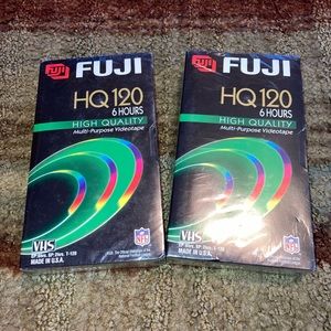 Fuji HQ 120 lot of 2